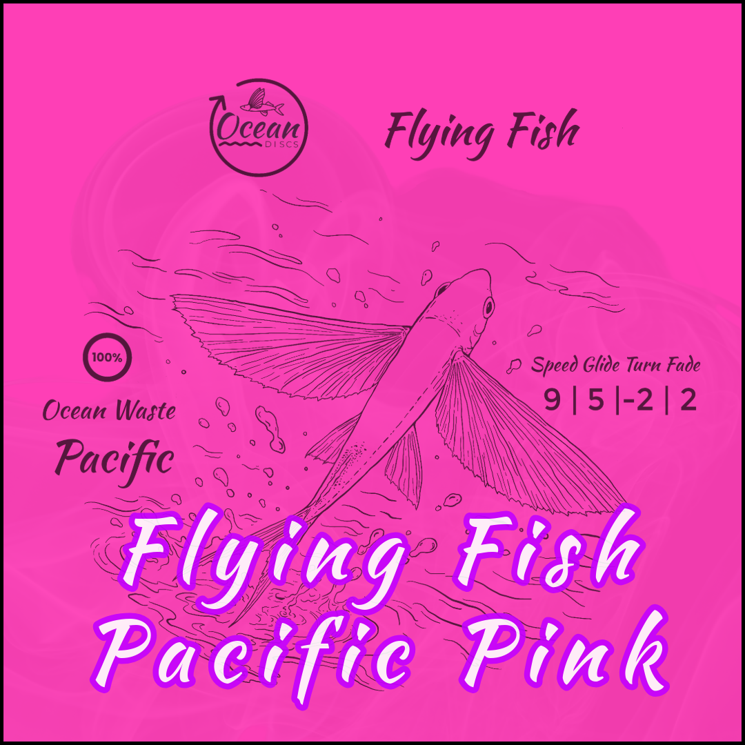 ***DTS*** Box 66 Assorted Ocean Discs Swirly Arctic Flying Fish & Ocean Discs Pacific Flying Fish