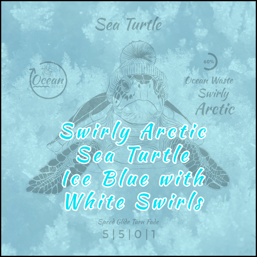 ***DTS*** Box 52 Assorted Ocean Discs Swirly Arctic Sea Turtle