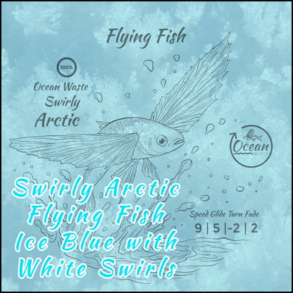 ***DTS*** Box 66 Assorted Ocean Discs Swirly Arctic Flying Fish & Ocean Discs Pacific Flying Fish